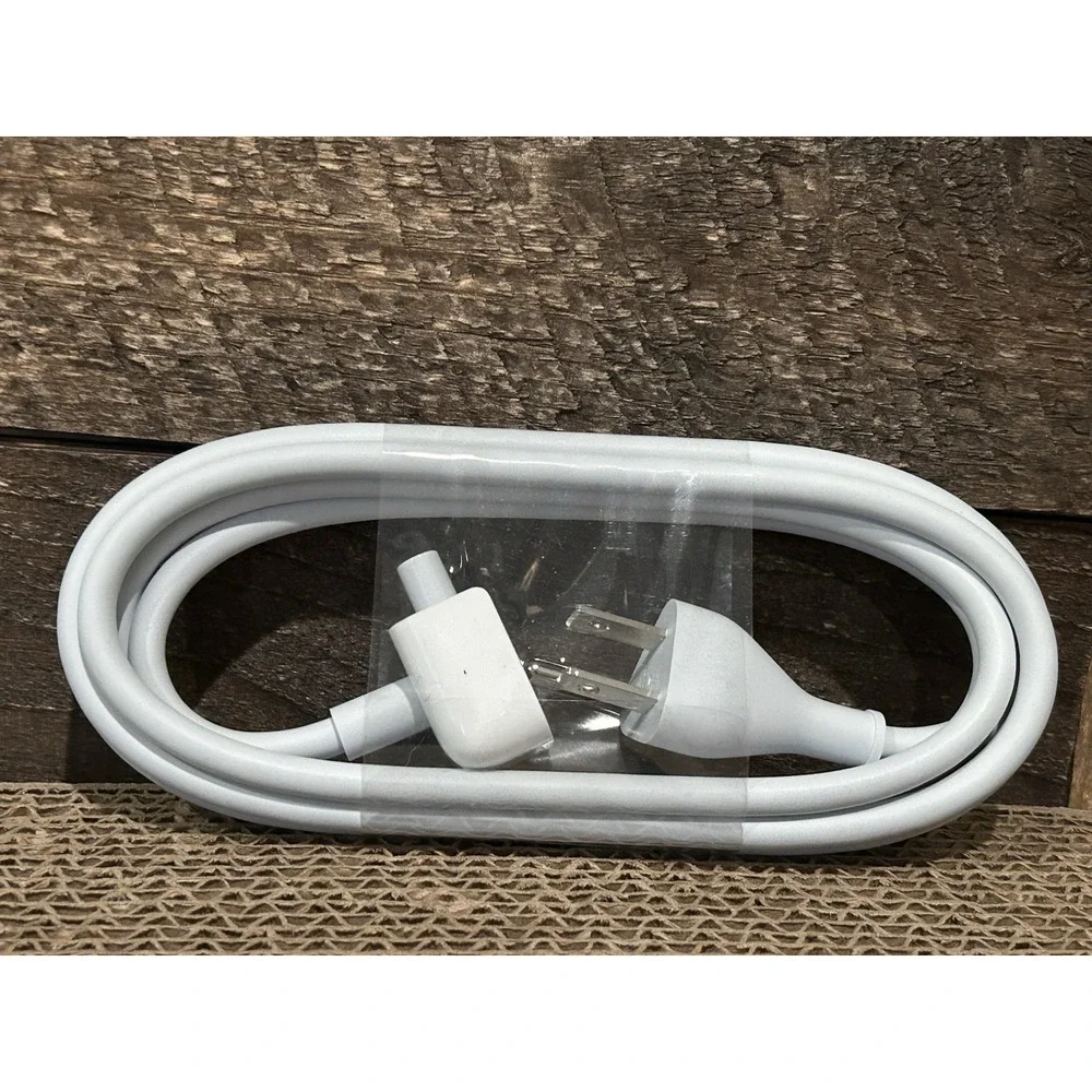 Apple Macbook Pro 6ft Power AC Adapter Power Extension Cable Cord 100% Genuine